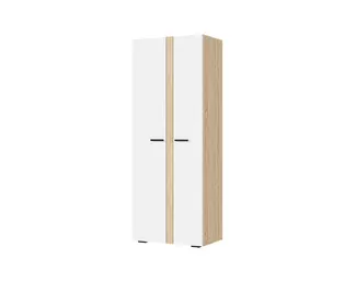 Шкаф Санса ШК-02 - Дуб Сонома/Белый (Стендмебель)