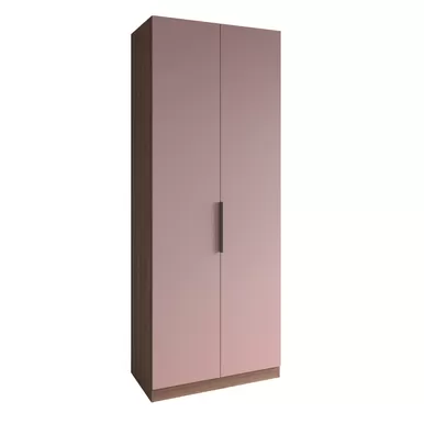 Шкаф Роза 900 (Ройс) - Наполнение 8 - Орех Франклин/Пудра Скин (ДСВ Мебель)