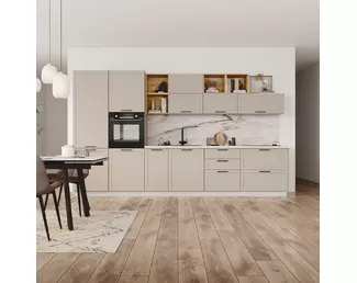 Кухня Перо (Norma) 3.6м - Вижн (ДСВ Мебель)