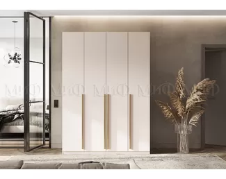 Шкаф 4-х ств. Ларго (1600) - Кашемир (МИФ)