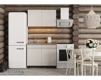 Кухонный гарнитур У Дача 1.0м ЛДСП - Кашемир (МК Стиль)