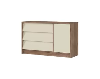 Комод Рейн КМ-01 (1200) - Дуб Крафт табачный / Кашемир (Стендмебель)