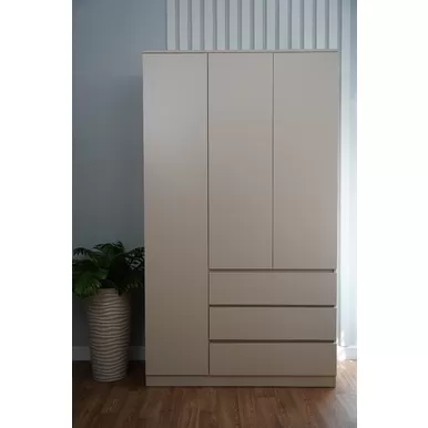 Шкаф Мори МШ 1200 - Сатин (ДСВ Мебель)