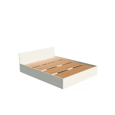 Кровать Мори КРМ 1600.1 - Сатин (ДСВ Мебель)