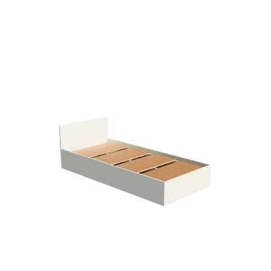 Кровать Мори КРМ 900.1 - Сатин (ДСВ Мебель)