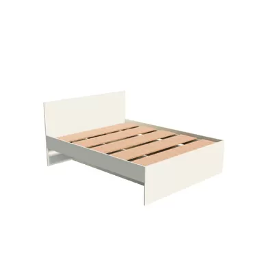 Кровать Мори КРМЯ 1600.1 - Сатин (ДСВ Мебель)