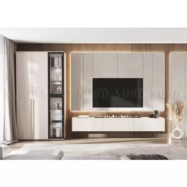 Модульная гостиная Норд (Комплект 1) - Кашемир (МИФ)