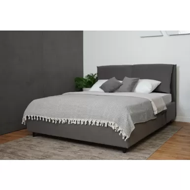 Кровать Венеция 1,8 - Велюр Графит Софт (ДСВ Мебель)