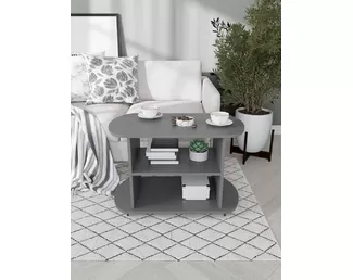 Стол журнальный Marco 1 - Серый графит (Горизонт)