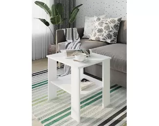 Стол журнальный Асти - Белый (Горизонт)
