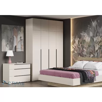 Спальный гарнитур Айри (Комплект 2) - Кашемир (МК Стиль)