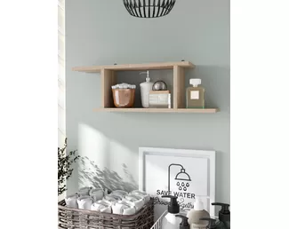 Полка навесная Асти 2 - Дуб Сонома (Горизонт)