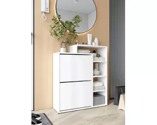 Обувница Дуэт - Белый (Горизонт)