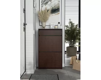 Обувница Дуэт (с ящиком) - Венге (Горизонт)