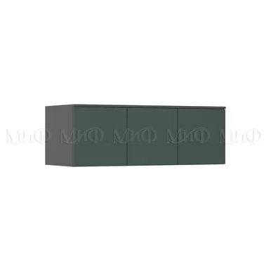 Антресоль Норд (1200) - Графит/Изумрудный (МИФ)