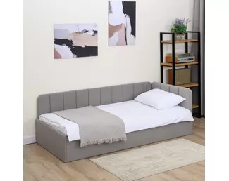 Диван-кровать Olivia (200x90) - Серый пух (Romack)