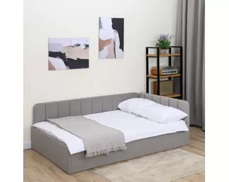 Диван-кровать Olivia (200x120) - Серый пух (Romack)