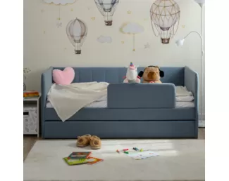 Кровать-тахта Polly ЯБ (160x80) - Голубой (Romack)