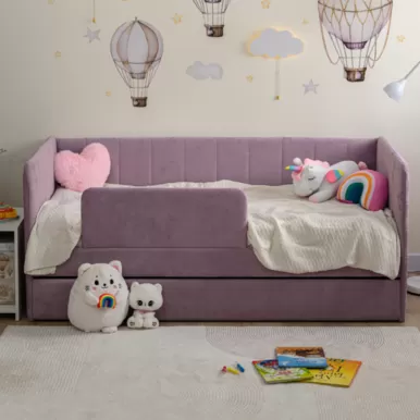 Кровать-тахта Polly ЯБ (160x80) - Лаванда (Romack)