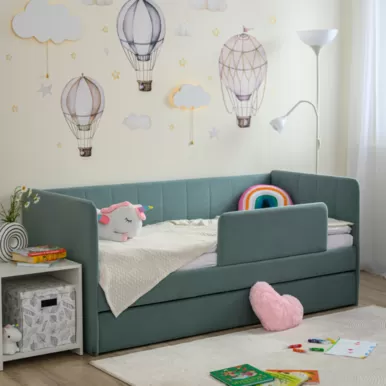 Кровать-тахта Polly ЯБ (160x80) - Мята (Romack)