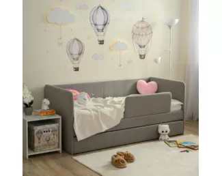 Кровать-тахта Polly ЯБ (160x80) - Серый пух (Romack)