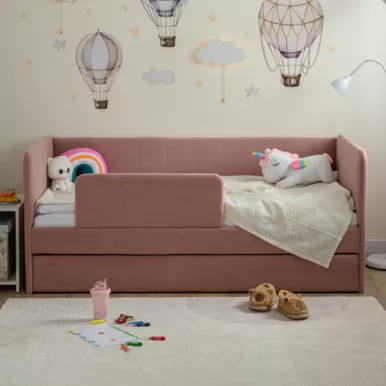 Кровать-тахта Polly ЯБ (180x80) - Роза (Romack)