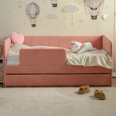 Кровать-тахта Polly ЯБ (180x80) - Коралл (Romack)