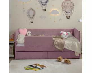 Кровать-тахта Polly ЯБ (200x90) - Лаванда (Romack)