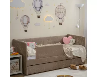 Кровать-тахта Polly ЯБ (200x90) - Бежевый (Romack)