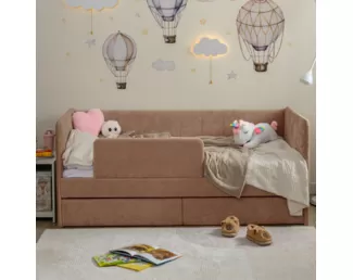 Кровать-тахта Polly ЯБ (200x90) - Карамель (Romack)