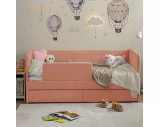 Кровать-тахта Polly ЯБ (200x90) - Коралл (Romack)