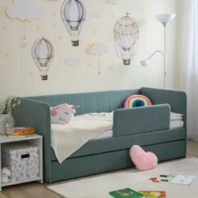 Кровать-тахта Polly ЯБ (200x90) - Мята (Romack)