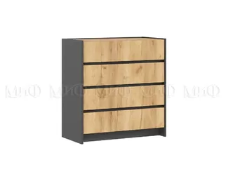 Комод Остин (4 ящика) - Дуб Крафт (МИФ)