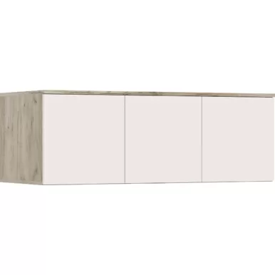 Антресоль Норд (1200) - Дуб Крафт серый/Кашемир (МИФ)