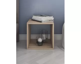 Стеллаж-куб Ник (1 ячейка) - Дуб Сонома (Е1)