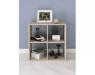 Стеллаж-куб Ник (4 ячейки) - Дуб Сонома (Е1)