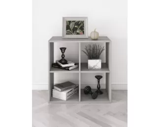 Стеллаж-куб Ник (4 ячейки) - Бетон (Е1)