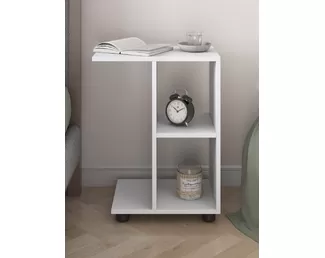 Стол подставной Ник - Белый снег (Е1)