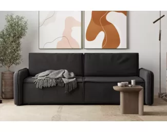 Диван-кровать Сенатор - Черный (Столлайн)