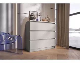 Комод Челси 800 (3 ящика) - Кашемир (МИФ)