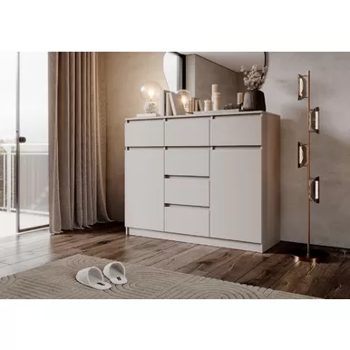 Комод Челси 1200 (2 двери, 6 ящиков) - Кашемир (МИФ)