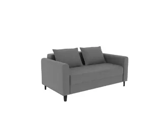 Диван Венера - Велюр Графит Софт (ДСВ Мебель)