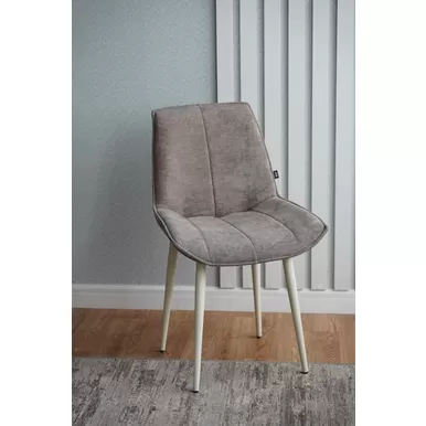 Стул Галактика (2 шт.) - Шенилл Мокко/Бежевый (ДСВ Мебель)
