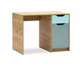 Стол письменный RICH СП-001 - Дуб крафт золотой / Мята / Сумеречно голубой (МК Стиль А)