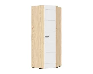 Шкаф угловой Либерти ШК-05 - Дуб Сонома/Белый глянец (Стендмебель)