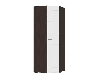 Шкаф угловой Либерти ШК-05 - Венге/Белый глянец (Стендмебель)