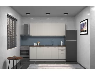 Кухонный гарнитур Марсель 2.0м - Фреш Меркури (ДСВ Мебель)