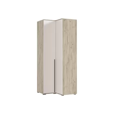 Шкаф угловой Норд - Дуб Крафт серый/Кашемир (МИФ)