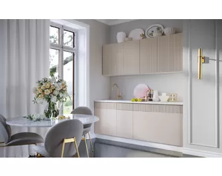 Кухонный гарнитур Оливия NEW 2.0м - Кашемир (МИФ)