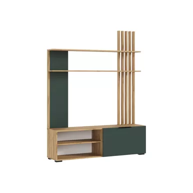 Гостиная Роджина - Дуб Крафт / Изумруд (МИФ)